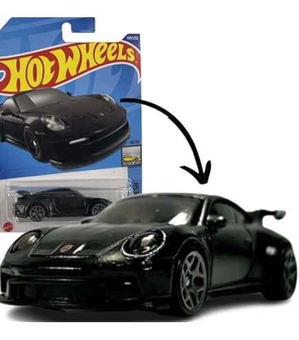 Kinsmart Porsche 911 Gt2 Triple Black Hard Top 1/36 Scale